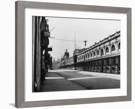 Smithfield Market 1939-null-Framed Photographic Print