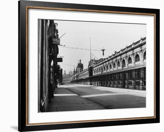 Smithfield Market 1939-null-Framed Photographic Print