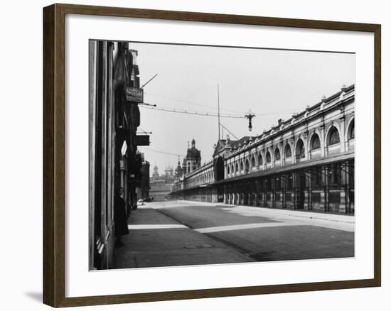 Smithfield Market 1939-null-Framed Photographic Print