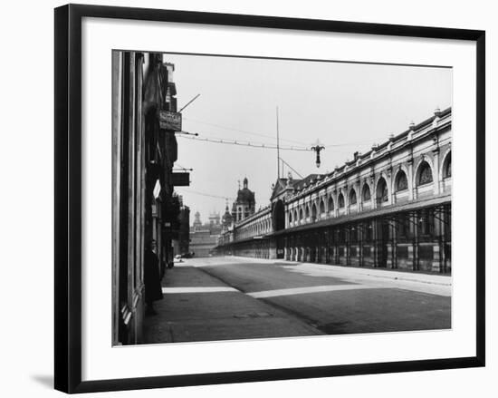 Smithfield Market 1939-null-Framed Photographic Print