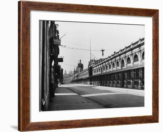 Smithfield Market 1939-null-Framed Photographic Print