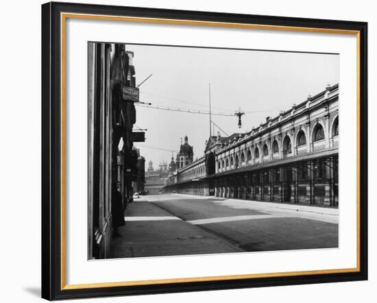 Smithfield Market 1939-null-Framed Photographic Print