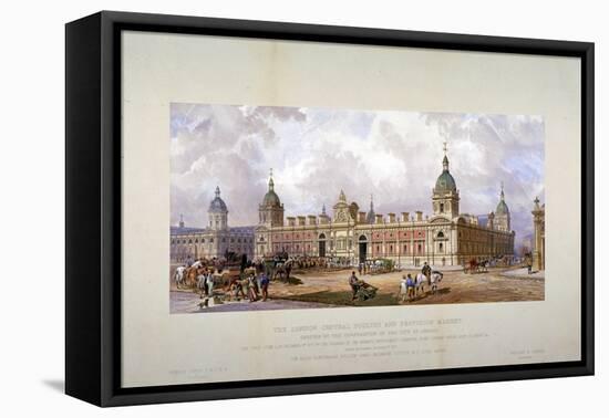 Smithfield Market, City of London, 1875-CF Kell-Framed Premier Image Canvas