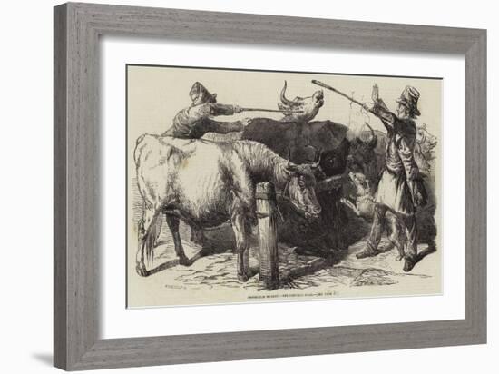 Smithfield Market, the Drover's Goad-Harrison William Weir-Framed Giclee Print