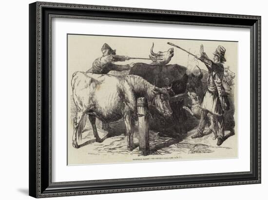 Smithfield Market, the Drover's Goad-Harrison William Weir-Framed Giclee Print