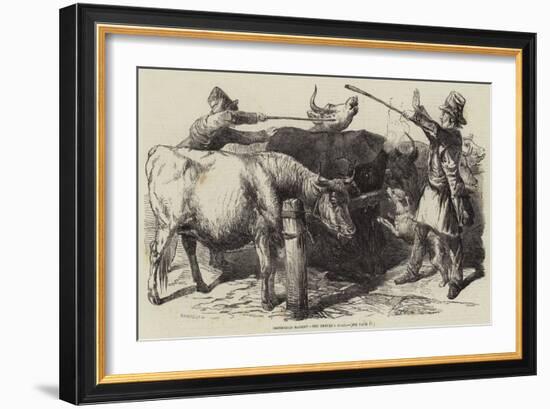 Smithfield Market, the Drover's Goad-Harrison William Weir-Framed Giclee Print