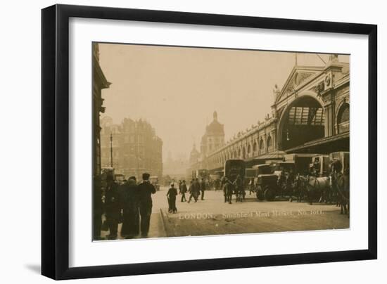 Smithfield Meat Market, London-English Photographer-Framed Photographic Print