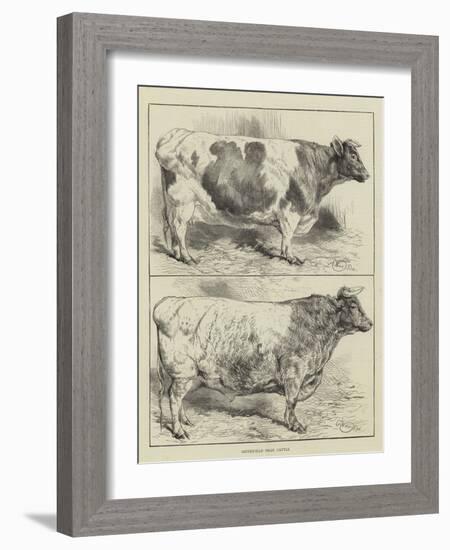 Smithfield Prize Cattle-Harrison William Weir-Framed Giclee Print