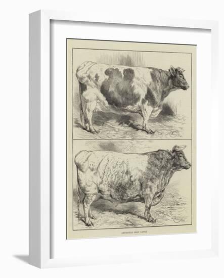 Smithfield Prize Cattle-Harrison William Weir-Framed Giclee Print