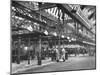 Smithfields Market Almost Empty Because of the Postwar Shortage on Meat-Cornell Capa-Mounted Photographic Print