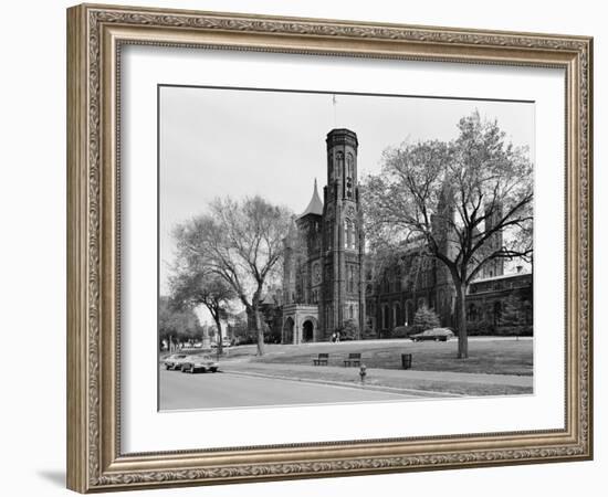 Smithsonian Institution Building-GE Kidder Smith-Framed Photographic Print