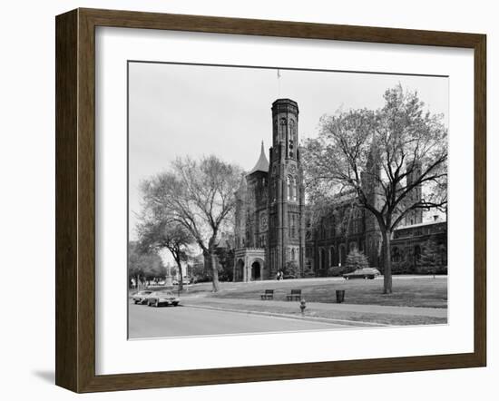 Smithsonian Institution Building-GE Kidder Smith-Framed Photographic Print