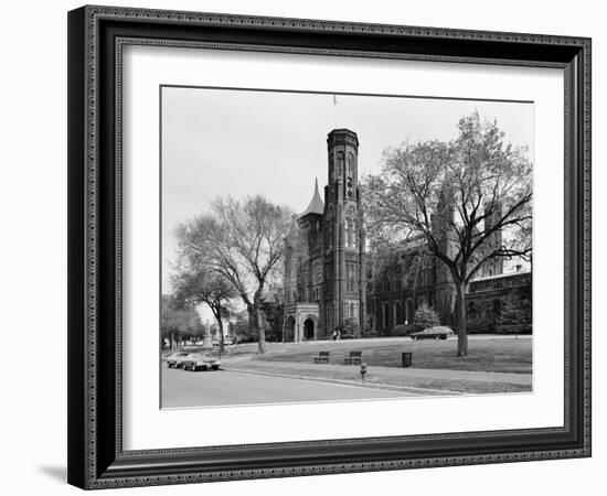 Smithsonian Institution Building-GE Kidder Smith-Framed Photographic Print