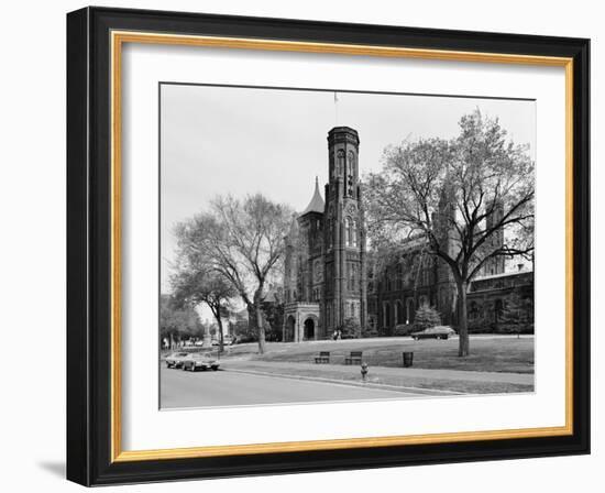 Smithsonian Institution Building-GE Kidder Smith-Framed Photographic Print