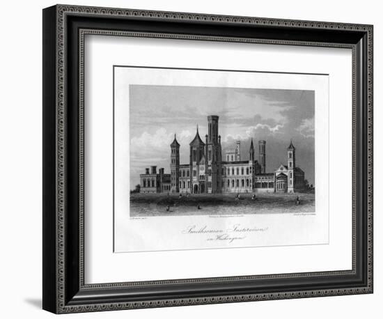 Smithsonian Institution in Washington-A Krausse-Framed Giclee Print