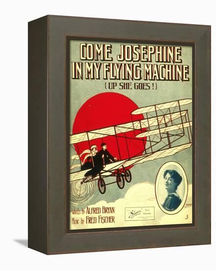 Smithsonian Libraries: Come, Josephine, in my Flying Machine (Up she Goes!)-null-Framed Stretched Canvas