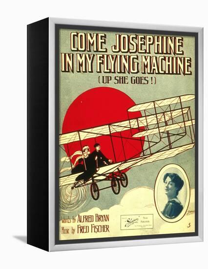 Smithsonian Libraries: Come, Josephine, in my Flying Machine (Up she Goes!)-null-Framed Stretched Canvas