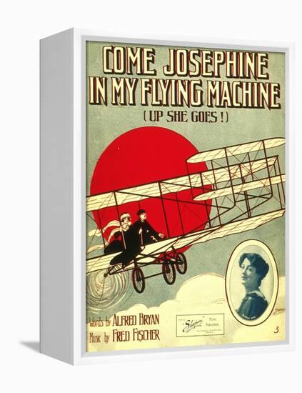 Smithsonian Libraries: Come, Josephine, in my Flying Machine (Up she Goes!)-null-Framed Stretched Canvas