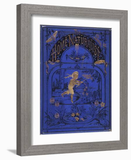 Smithsonian Libraries: Front cover for The Home Naturalist by Harland Coultas-null-Framed Art Print