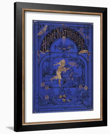 Smithsonian Libraries: Front cover for The Home Naturalist by Harland Coultas-null-Framed Art Print