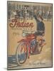 Smithsonian Libraries: Indian Motorcycle Cover-null-Mounted Art Print