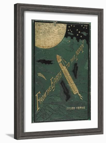 Smithsonian Libraries: Jules Verne Cover-null-Framed Art Print