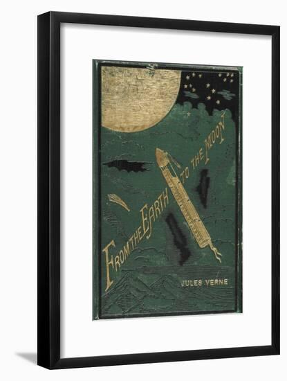 Smithsonian Libraries: Jules Verne Cover-null-Framed Art Print