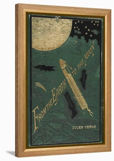 Smithsonian Libraries: Jules Verne Cover-null-Framed Stretched Canvas