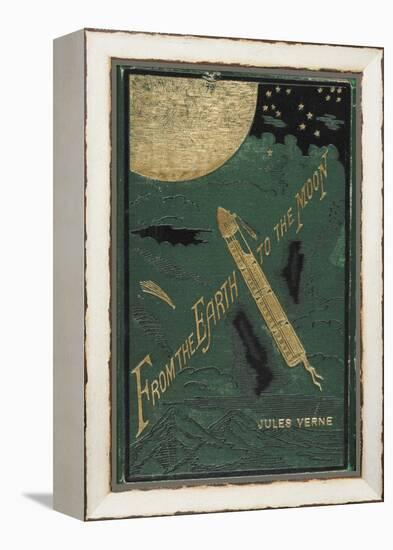 Smithsonian Libraries: Jules Verne Cover-null-Framed Stretched Canvas