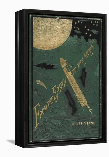 Smithsonian Libraries: Jules Verne Cover-null-Framed Stretched Canvas