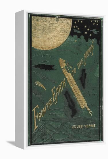 Smithsonian Libraries: Jules Verne Cover-null-Framed Stretched Canvas