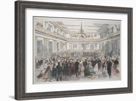 Smithsonian Libraries: The Inauguration Reception-null-Framed Art Print