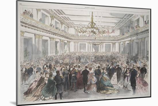 Smithsonian Libraries: The Inauguration Reception-null-Mounted Art Print