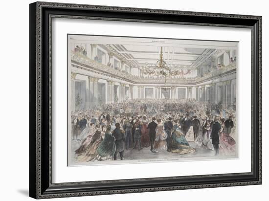 Smithsonian Libraries: The Inauguration Reception-null-Framed Art Print