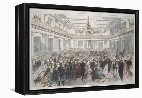 Smithsonian Libraries: The Inauguration Reception-null-Framed Stretched Canvas