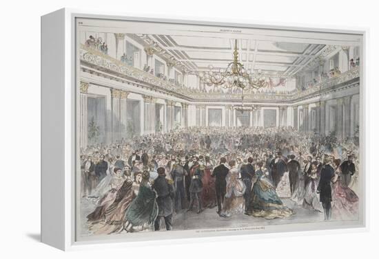 Smithsonian Libraries: The Inauguration Reception-null-Framed Stretched Canvas