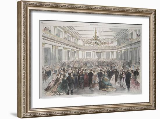 Smithsonian Libraries: The Inauguration Reception-null-Framed Premium Giclee Print