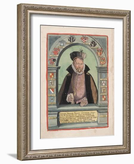 Smithsonian Libraries: Tycho Brahe-null-Framed Art Print