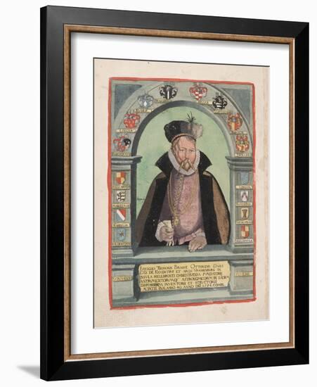 Smithsonian Libraries: Tycho Brahe-null-Framed Art Print