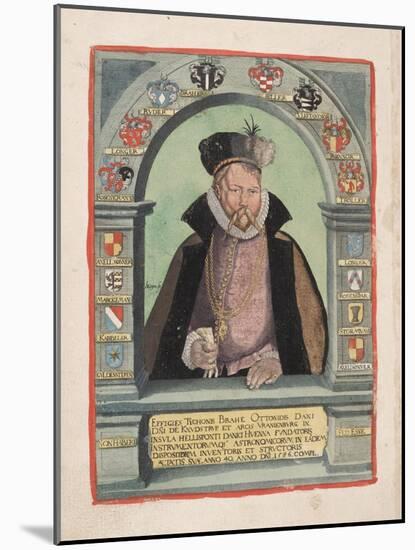 Smithsonian Libraries: Tycho Brahe-null-Mounted Art Print