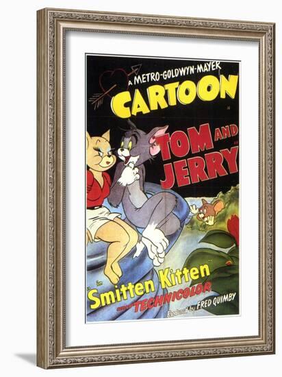 Smitten Kitten, 1952-null-Framed Art Print