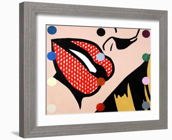 Smitten-Clayton Rabo-Framed Giclee Print