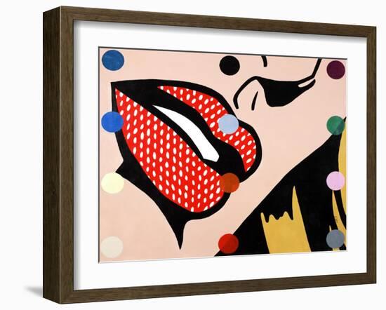 Smitten-Clayton Rabo-Framed Giclee Print