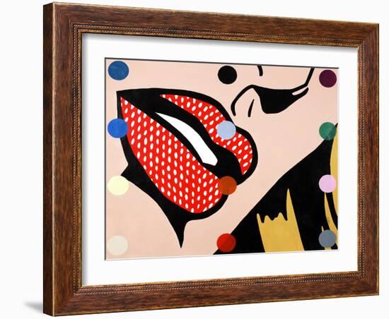 Smitten-Clayton Rabo-Framed Giclee Print