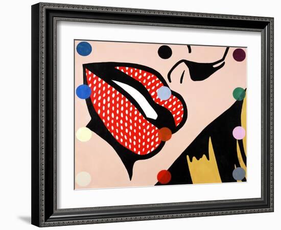 Smitten-Clayton Rabo-Framed Giclee Print