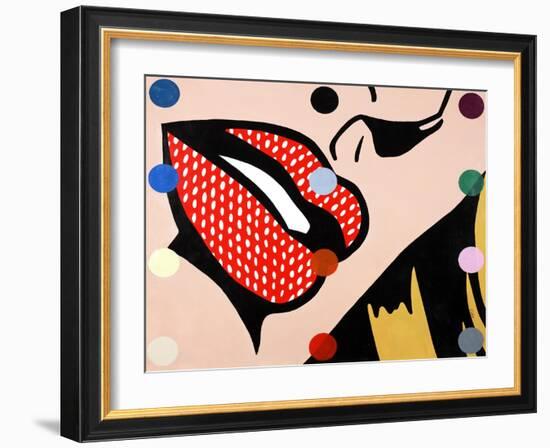 Smitten-Clayton Rabo-Framed Giclee Print