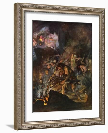 Smoke and Dirt-Norman Price-Framed Art Print