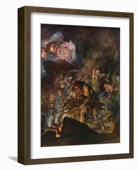 Smoke and Dirt-Norman Price-Framed Art Print