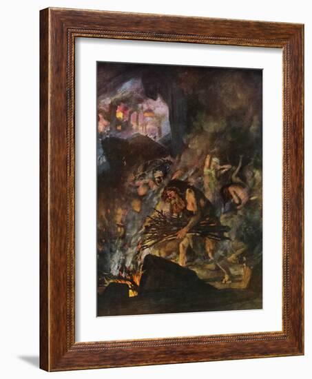 Smoke and Dirt-Norman Price-Framed Art Print