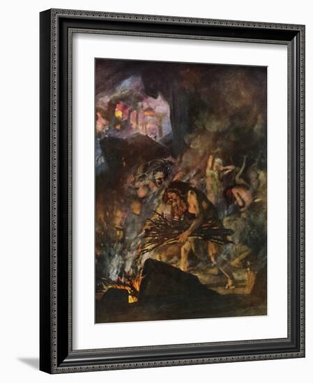 Smoke and Dirt-Norman Price-Framed Art Print